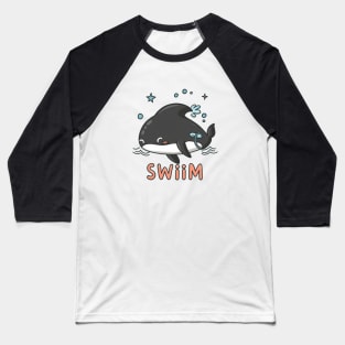 Swim orca Baseball T-Shirt